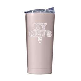 New York Mets 20oz Stencil Powder Coat Tumbler