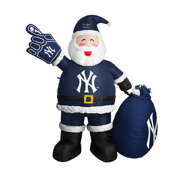 New York Yankees Inflatable Santa Claus 7 Ft Tall  99