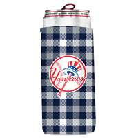 New York Yankees 12oz Slim Can Coozie (6 Pack)