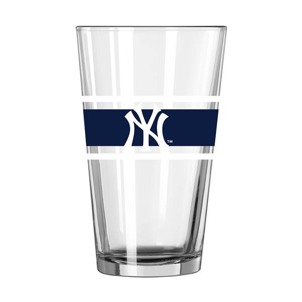 New York Yankees 16oz Colorblock Pint Glass (2 Pack)