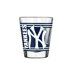 New York Yankees 2oz Overtime Shot Glass (2 Pack)