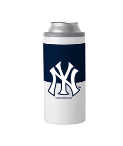 New York Yankees Colorblock Slim Can Coolie Coozie  