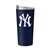 New York Yankees 20oz Etch Blue Powder Coat Tumbler