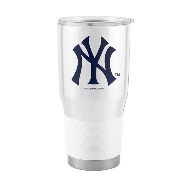 NY Yankees White 30oz Gameday Stainless Tumbler