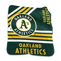 Oakland Athletics Raschel Throw Blanket - 50 X 60 inches