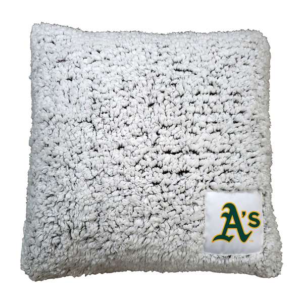 Oakland Athletics Frosty Throw Pillow