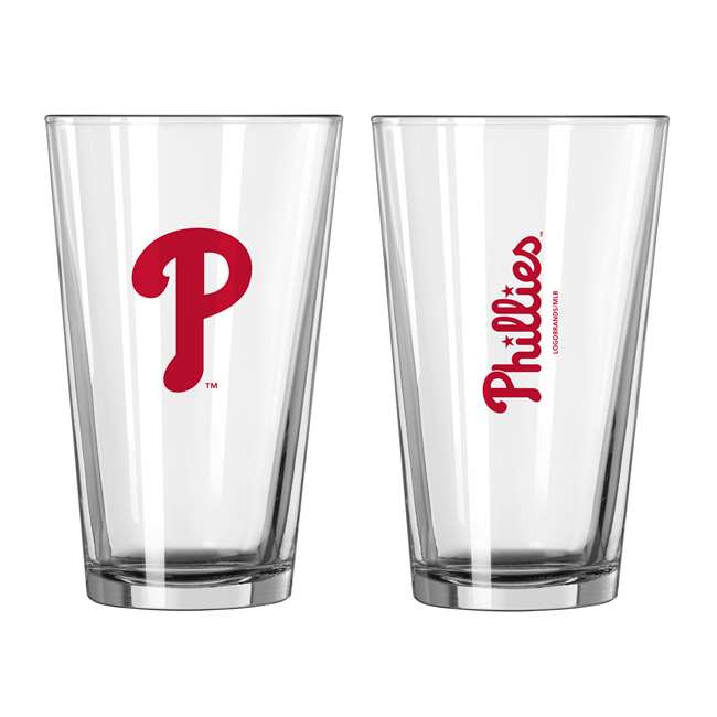 Philadelphia Phillies 16oz Gameday Pint Glass (2 Pack)