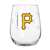 Pittsburgh Pirates 16oz Satin Etch Curved Beverage Glass (2 Pack)