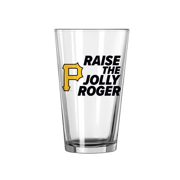 Pittsburgh Pirates 16oz Slogan Pint Glass