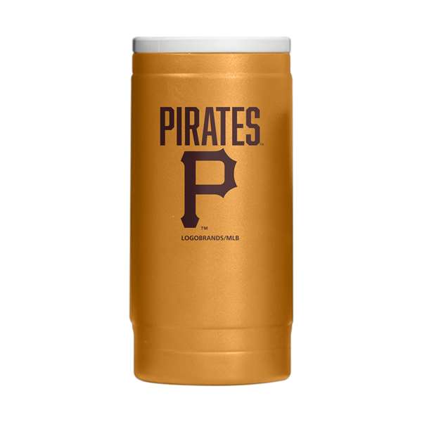 Pittsburgh Pirates Huddle Powder Coat Slim Can Coolie