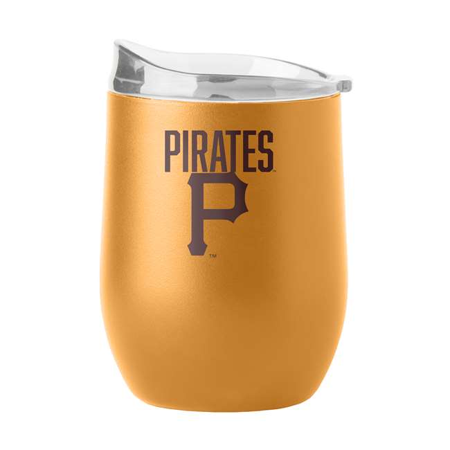 Pittsburgh Pirates 16oz Huddle Powder Coat Curved Beverage