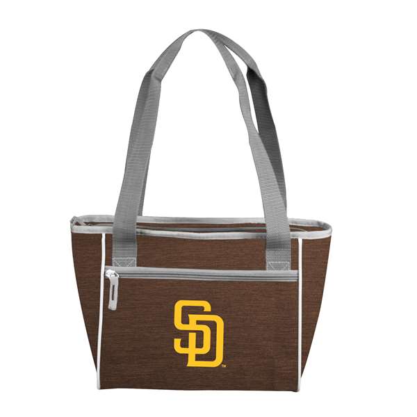 San Diego Padres Crosshatch 16 Can Cooler Tote