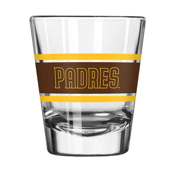 San Diego Padres 2oz Stripe Shot Glass (2 Pack)