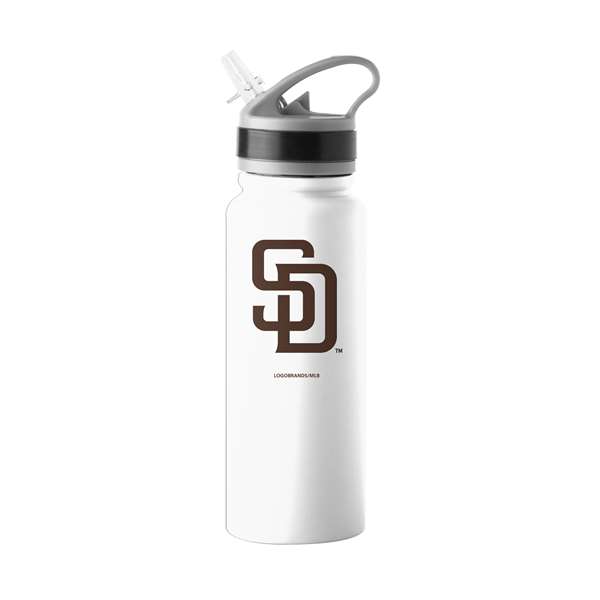 San Diego Padres Logo 25oz Stainless Single Wall Flip Top Bottle
