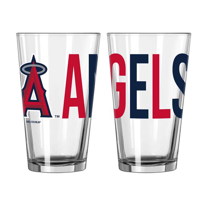 Los Angeles Angels 16oz Overtime Pint Glass