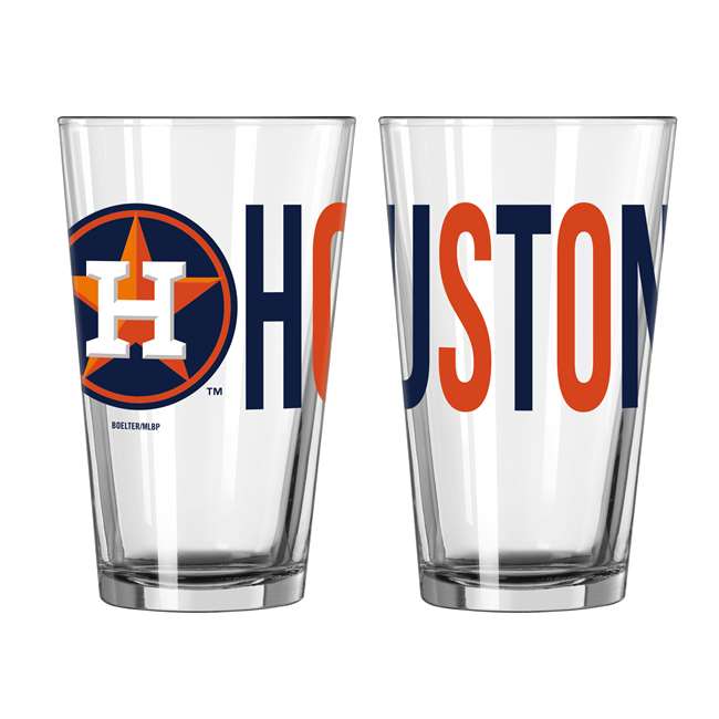 Houston Astros 16oz Overtime Pint Glass