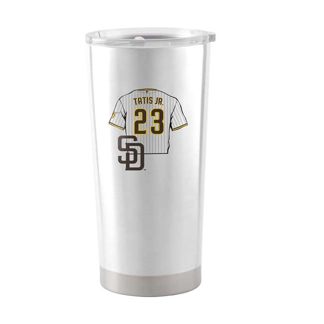 San Diego Padres Tatis Jr. 20oz Stainless Steel Tumbler