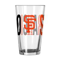 San Francisco Giants 16oz Overtime Pint Glass