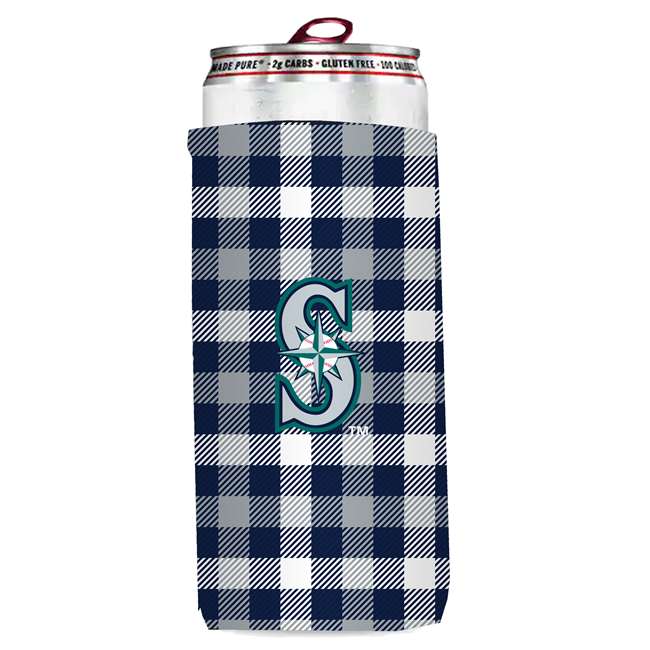 Seattle Mariners 12oz Slim Can Coozie (6 Pack)