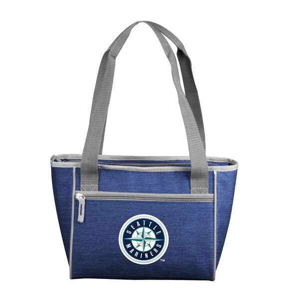 Seattle Mariners Crosshatch 16 Can Cooler Tote