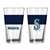 Seattle Mariners 16oz Colorblock Pint Glass (2 Pack)