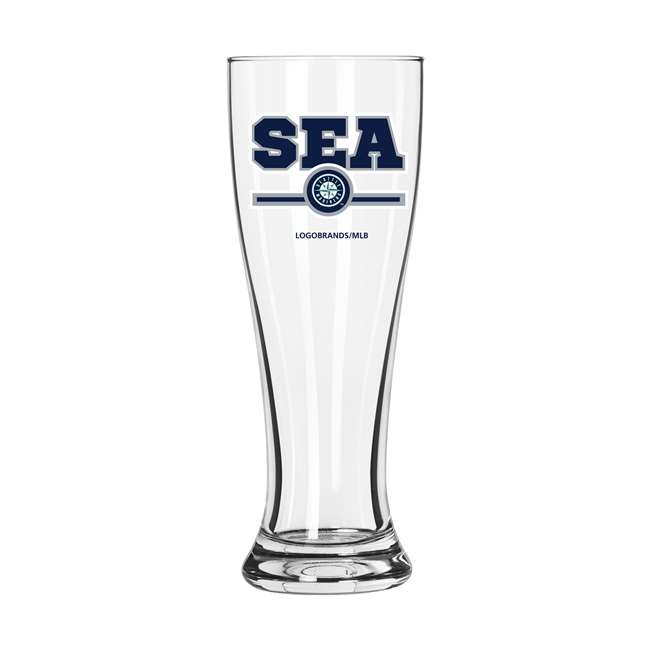 Seattle Mariners 16oz Lettermand Pilsner Glass (2 Pack)