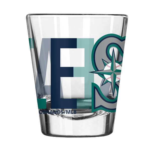 Seattle Mariners 2oz Overtime Shot Glass (2 Pack)