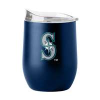 Seattle Mariners 16oz Flipside Powder Coat Curved Beverage