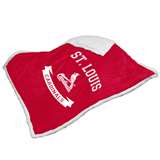 St. Louis Cardinals Printed Sherpa Blanket