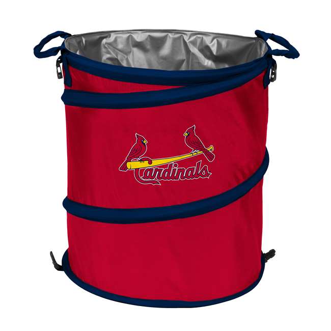 St. Louis Cardinals 3-in-1 Collapsible Trash Can - Cooler - Hamper