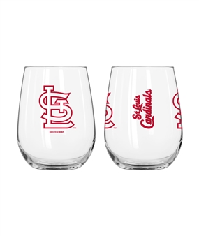 St. Louis Cardinals 16oz Gameday Curved Beverage Glass