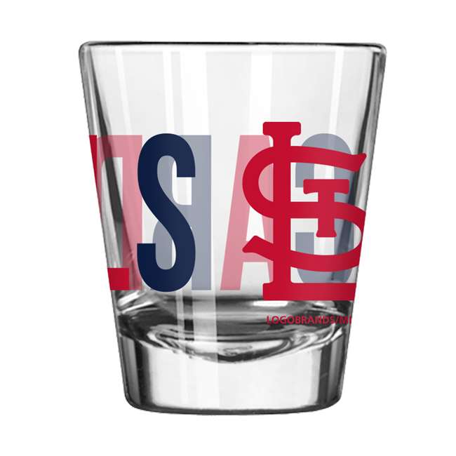 St. Louis Cardinals 2oz Overtime Shot Glass (2 Pack)