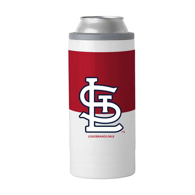 St Louis Cardinals 12oz Colorblock Slim Can Coolie Coozie  