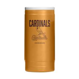 St Louis Cardinals Huddle Powder Coat Slim Can Coolie