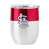 St. Louis Cardinals16oz Colorblock Stainless Curved Beverage Tumbler