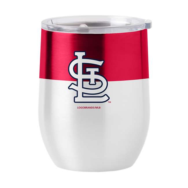 St. Louis Cardinals16oz Colorblock Stainless Curved Beverage Tumbler