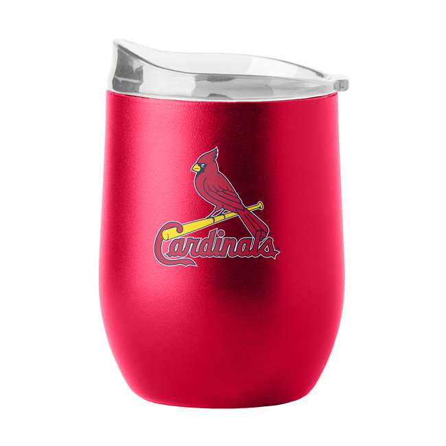 St Louis Cardinals 16oz Flipside Powder Coat Curved Beverage