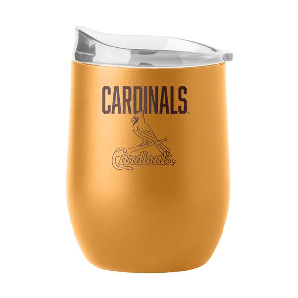 St Louis Cardinals 16oz Huddle Powder Coat Curved Beverage