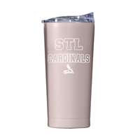 St Louis Cardinals 20oz Stencil Powder Coat Tumbler