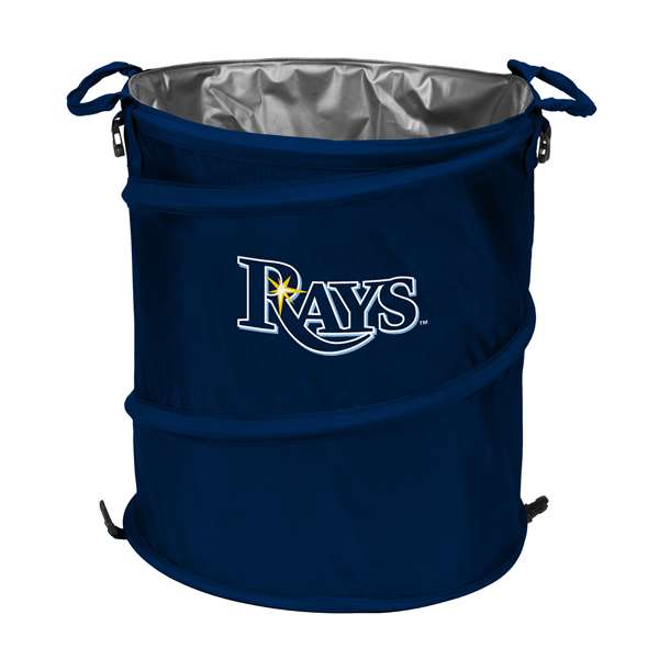 Tampa Bay Rays 3-in-1 Collapsible Trash Can - Cooler - Hamper