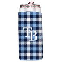 Tampa Bay Rays 12oz Slim Can Coozie (6 Pack)