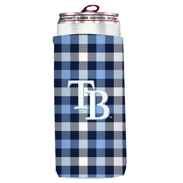 Tampa Bay Rays 12oz Slim Can Coozie (6 Pack)