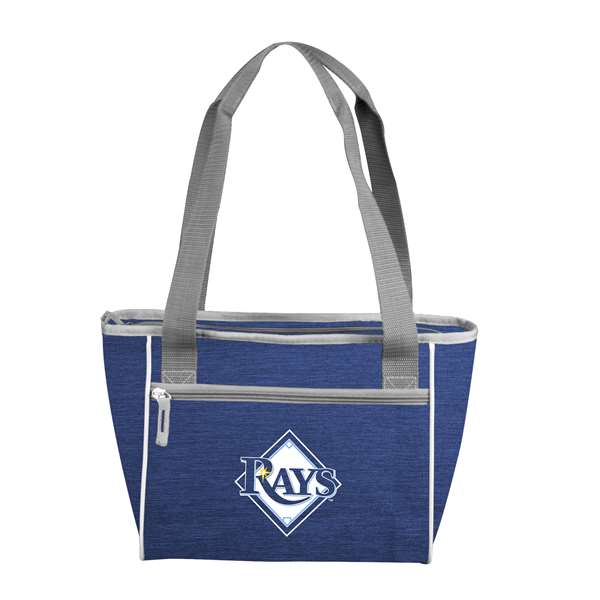 Tampa Bay Rays Crosshatch 16 Can Cooler Tote