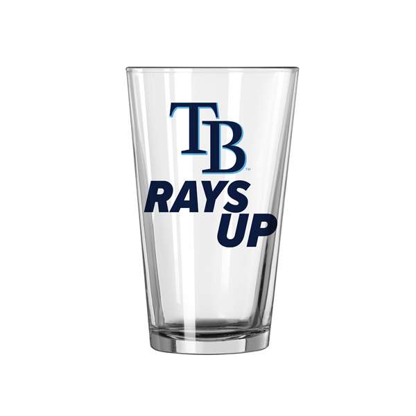 Tampa Bay Rays 16oz Slogan Pint Glass