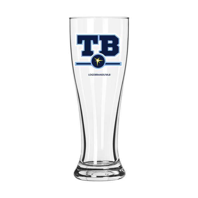 Tampa Bay Rays 16oz Lettermand Pilsner Glass (2 Pack)