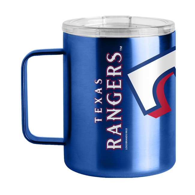 TX Rangers 15oz Hype Stainless Mug