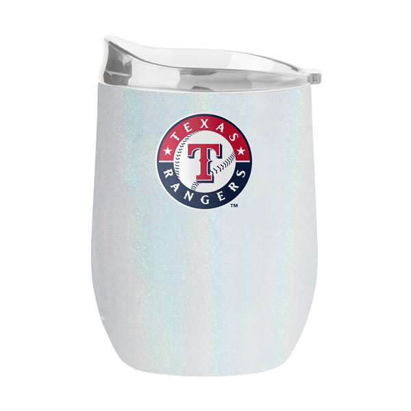 Texas Rangers 16oz Iridescent Curved Beverage
