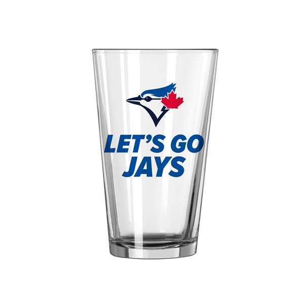 Toronto Blue Jays 16oz Slogan Pint Glass