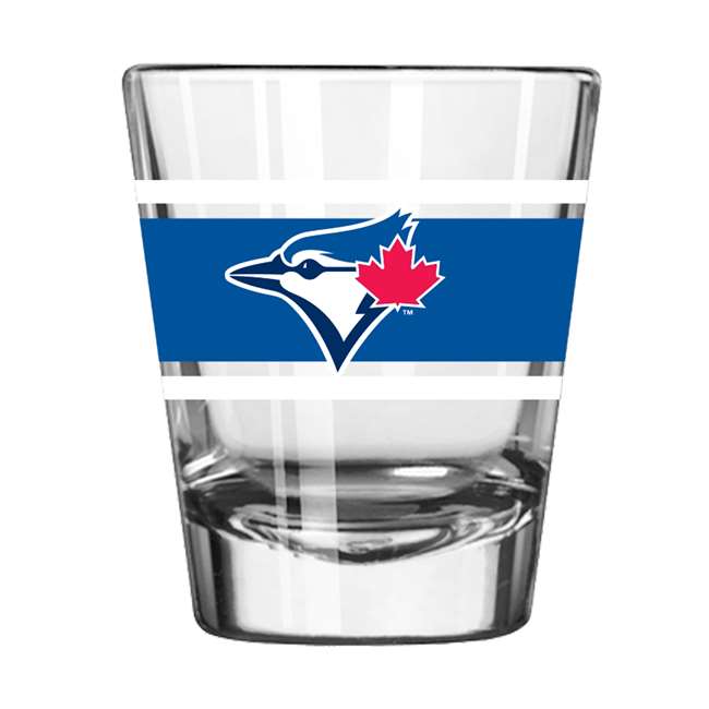 Toronto Blue Jays 2oz Stripe Shot Glass (2 Pack)