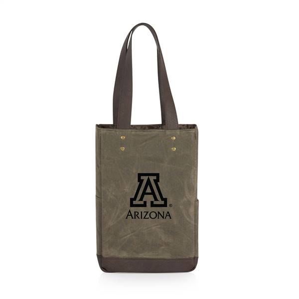 Arizona Wildcats 2 Bottle Insulated Wine Cooler Bag